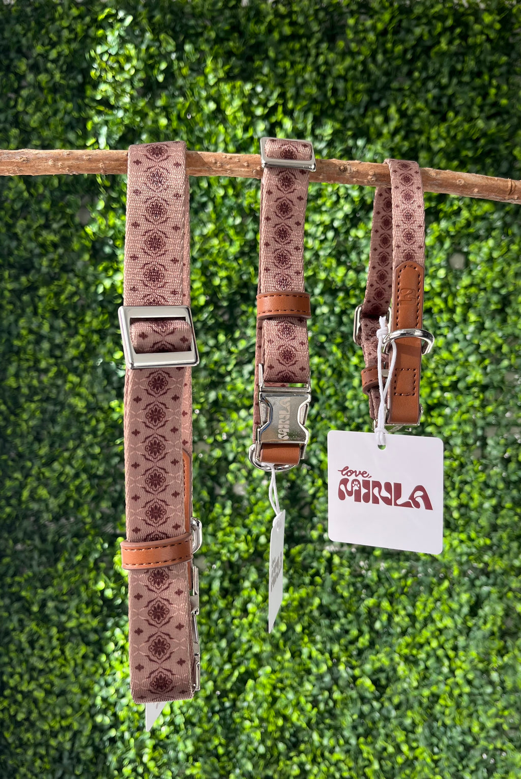 MINLA. Hundehalsband - Timeless Mocha