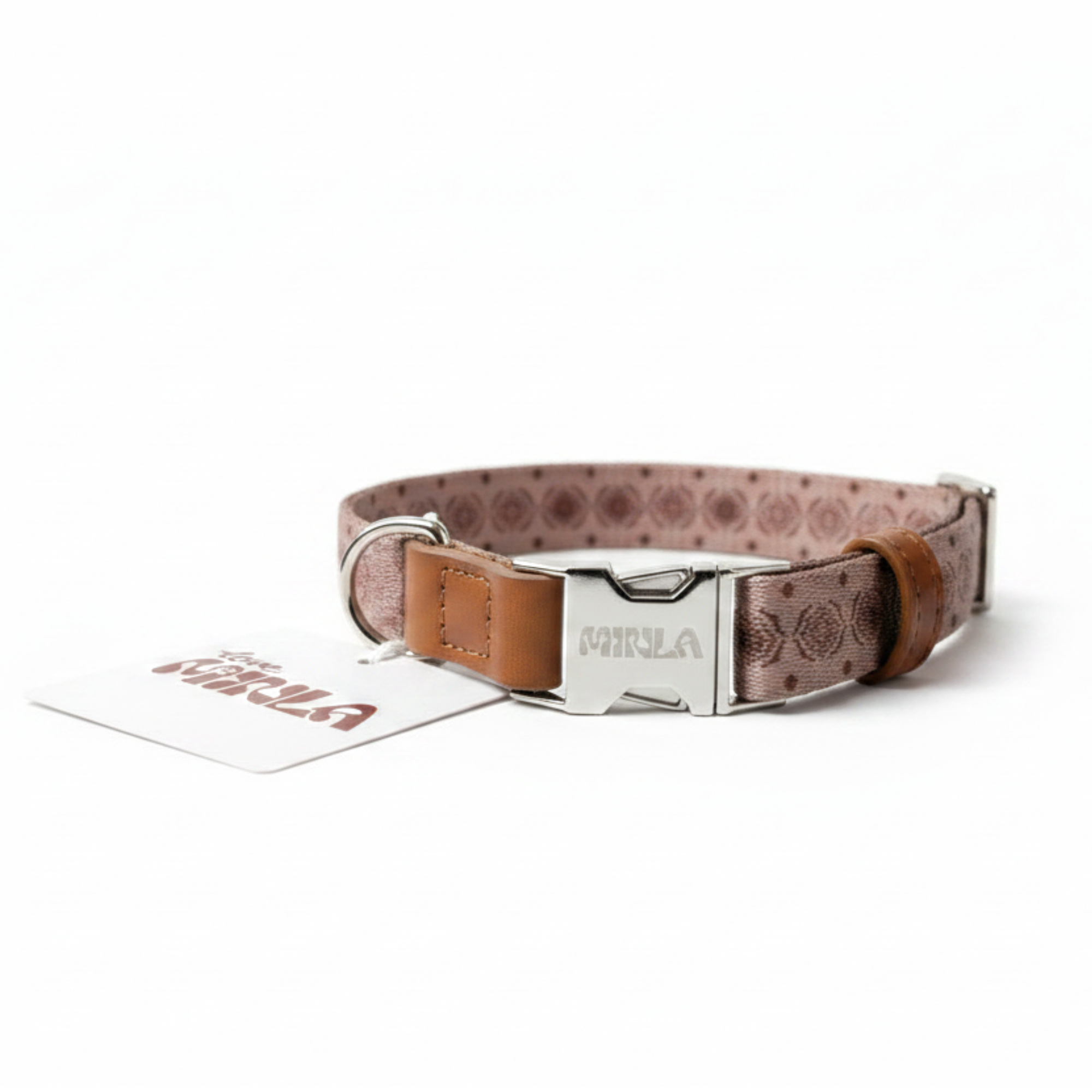 MINLA. Hundehalsband - Timeless Mocha